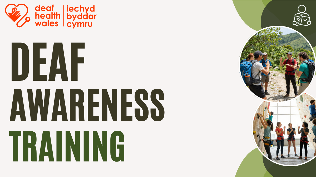 Deaf Awareness Training for the Outdoor Sector at Plas Menai